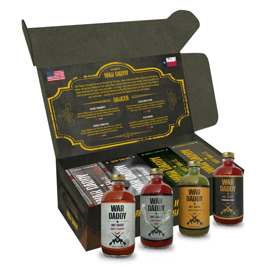 WAR DADDY 4 BOTTLE SET